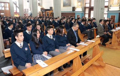 Misa de despedida de 4° Medios