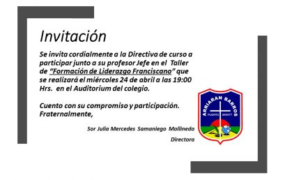 Invitación