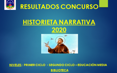 RESULTADOS CONCURSO HISTORIETA NARRATIVA