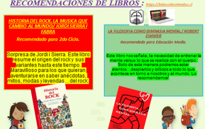 RECOMENDACIONES DE LIBROS