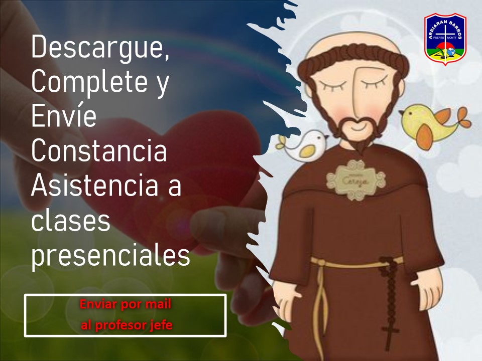 CONSTANCIA DE ASISTENCIA A CLASES PRESENCIALES