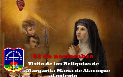VISITA DE LAS RELIQUIAS DE SANTA MARGARITA MARÍA DE ALACOQUE