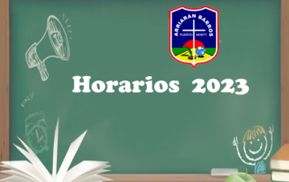 HORARIOS 2023