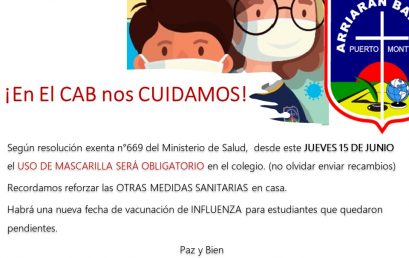 Uso de mascarilla