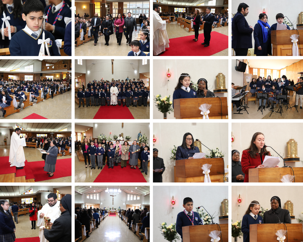 59 estudiantes del Colegio Arriarán Barros celebraron su Primera Comunión