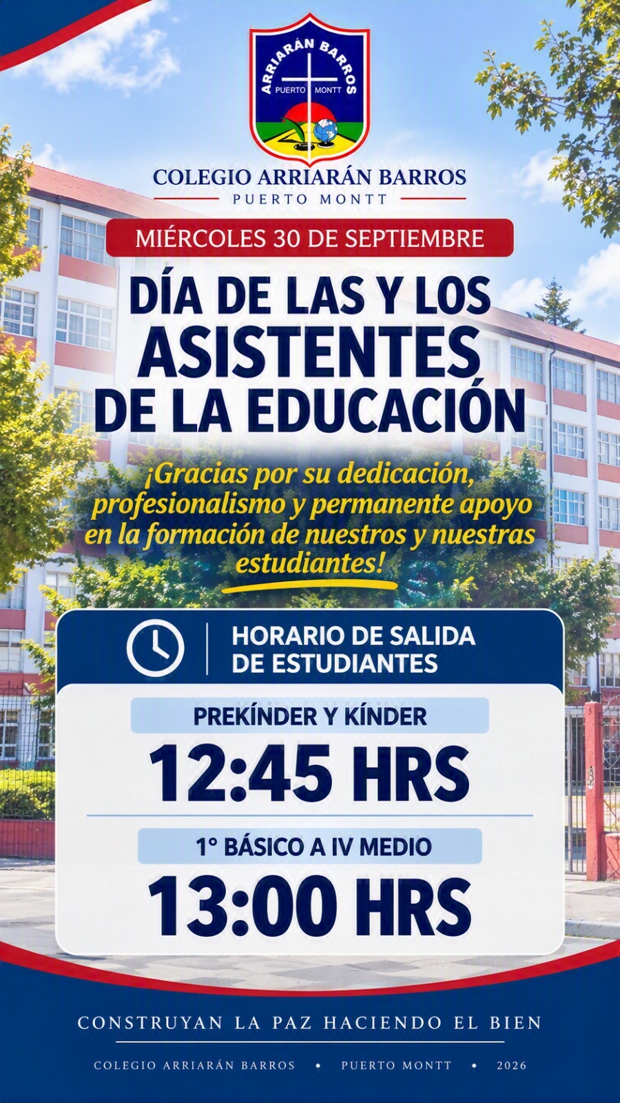 DIA DE LAS Y LOS ASISTENTES DE LA EDUCACION